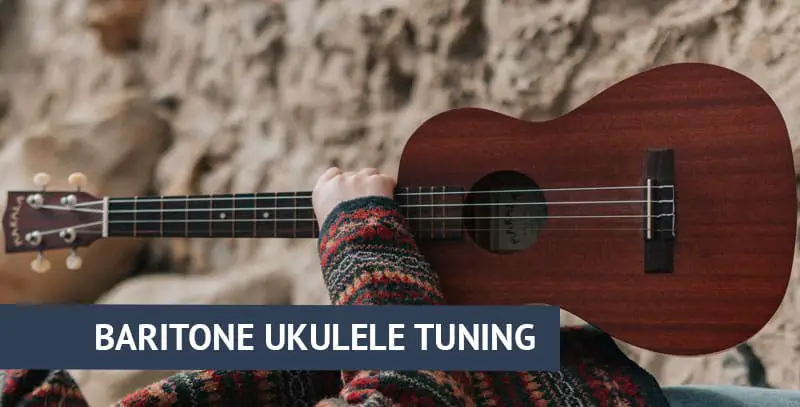 Baritone ukulele tuning
