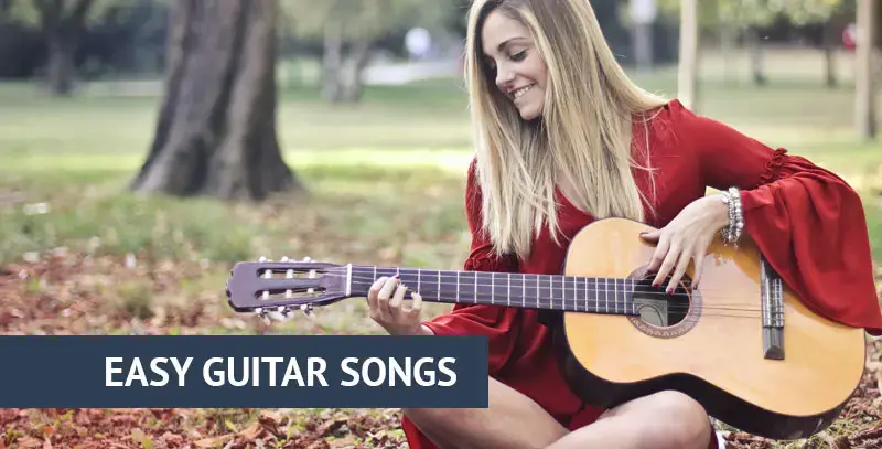 Easy guitar songs girls playing